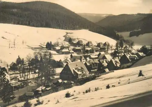 Postcard Germany Erzgeb Wildenthal