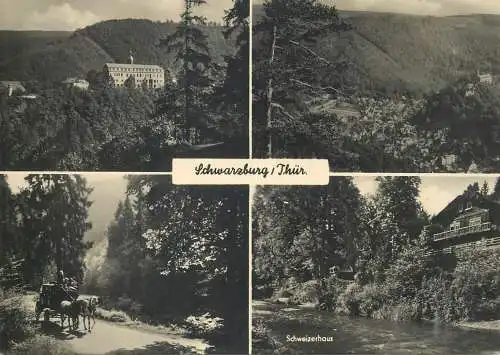Postcard Germany Schwarzburg
