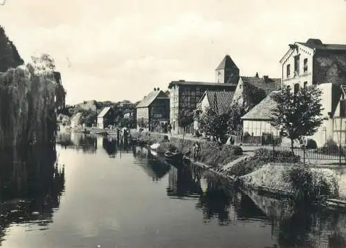 Postcard Germany Plau am See An der Elde