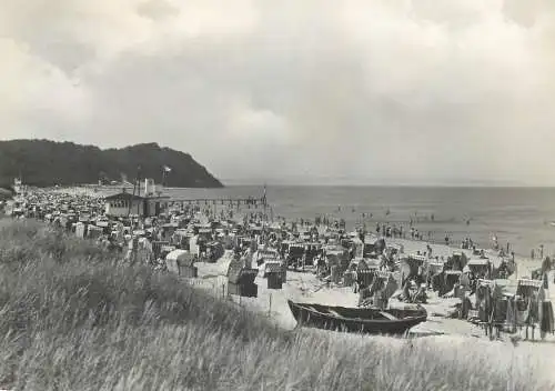 Postcard Germany Ostseebad Baabe Rugen