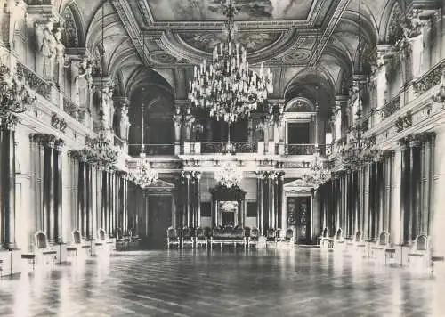 Postcard Germany Altenburger schlos festsaal
