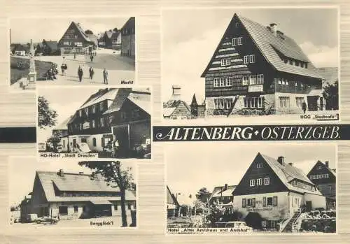 Postcard Germany Altenberg Osterzgeb