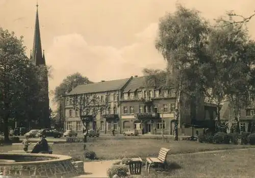 Postcard Germany Torgelow Meckl. markt