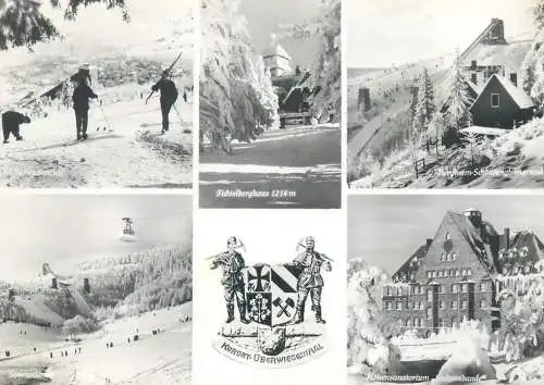 Postcard Germany Kurort Oberwiesenthal