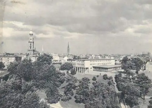 Postcard Germany Hamburg 1959