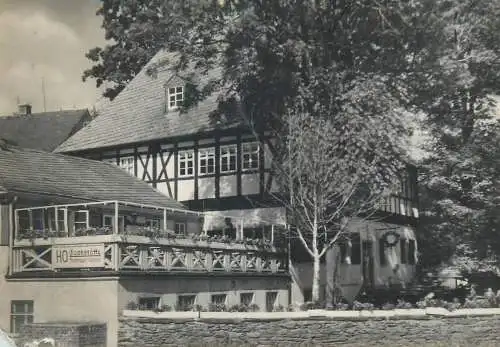 Postcard Germany Gaststatte Frohnauer Hammer