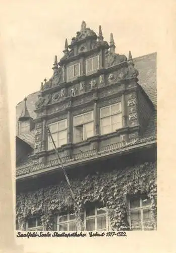 Postcard Germany Saalfeld Saale Studtapotheke