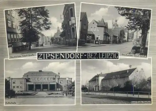 Postcard Germany Zipsendorf Bez. Leipzig