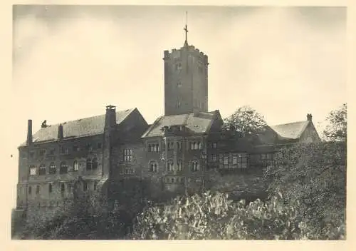 Postcard Germany Die Wartburg bei Eisenach von Osten