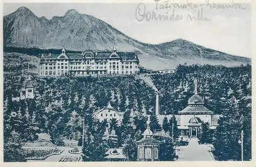 Postcard Slovakia Vysoké Tatry
