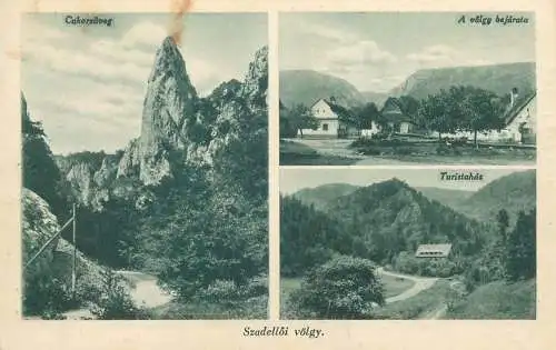 Postcard Hungary Szadelloi volgy