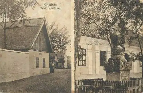 Postcard Hungary Kiskoros petofi szulohaza