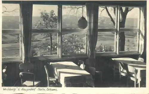 Postcard Germany Wachberg Soupsdorf Sachs Schweiz