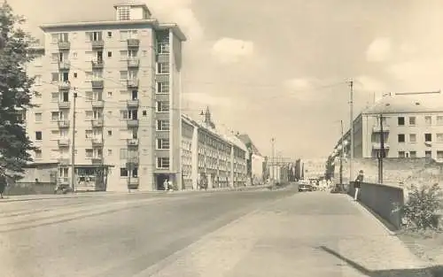 Postcard Germany Berlin Brandenburg Havel Friedensstrasse