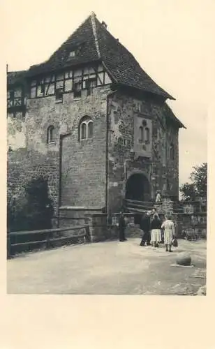Postcard Germany Thuringia > Eisenach Wartburg