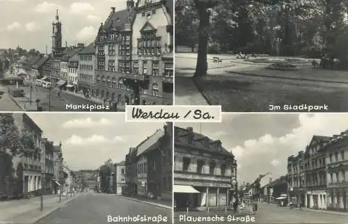 Postcard Germany Verdau Sa multi view