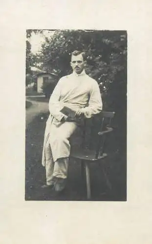Social History anonymous person gentleman moustache vintage photo