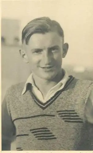 Postcard young gentleman real photo anonymous person
