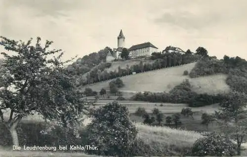 Postcard Germany Die Leuchtenburg bei Kahla