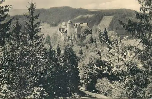 Postcard Germany Die Friendensburg bei Leutenberg Thur.
