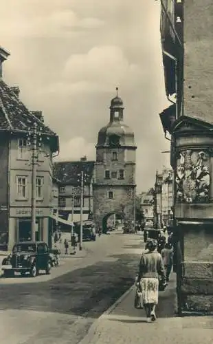 Postcard Germany Waltershausen Thur. Nikolaustar