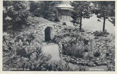 Postcard Germany Drachenhohle Syrau
