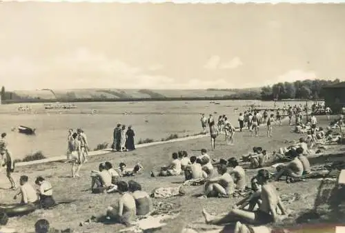 Postcard Germany Koberbachtalsperre bei Werdau
