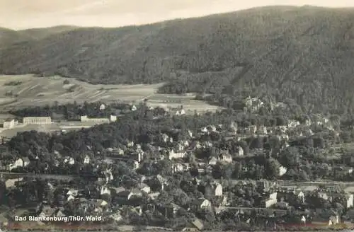 Postcard Germany Bad Blankenburg Thuringerw