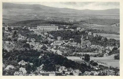 Postcard Germany Bad Suderode Harz 1958