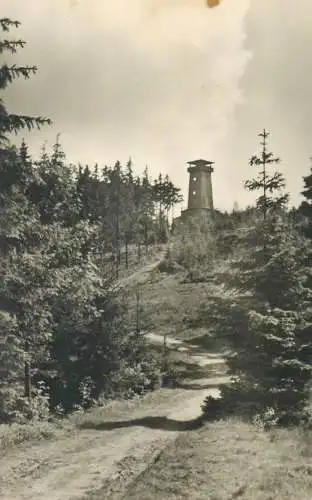 Postcard Germany Schonberg bei Radiumbad Brambach