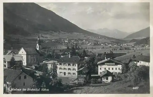 Postcard Germany Medraz im Stubaital