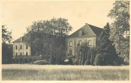 Postcard Germany typical country mansion