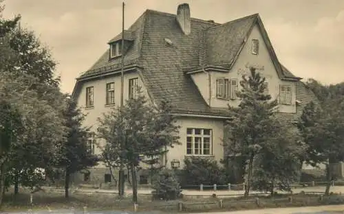 Postcard Germany Seehaus Kobertalsperre