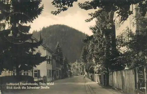 Postcard Germany Thur Wald Friedrichroda