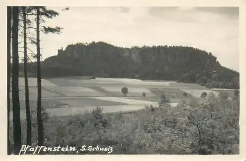 Postcard Germany Pfaffenstein Schweiz
