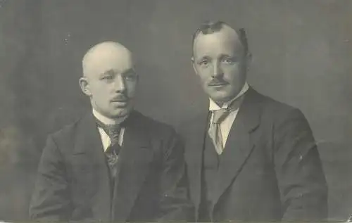Social History Vintage atelier studio photography photographers anonymous people elegant gentlemen photo