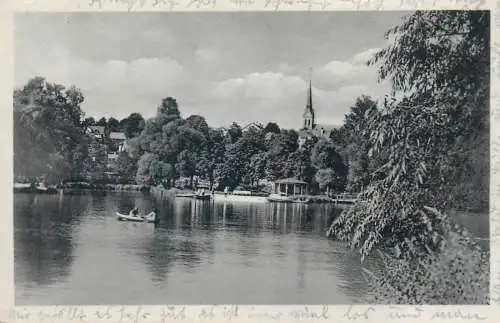 Postcard Germany Bad Elster 1953