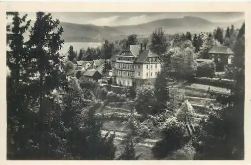 Postcard Germany Thur Wald Georgenthaler Wand
