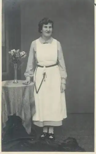 Social History Georg Gratberger Photograph Bayreuth atelier studio photography anonymous person woman photo