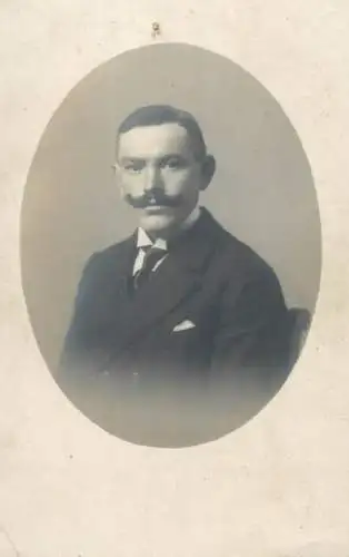 Social History Vintage studio photography elegant anonymous person portrait elegant gentleman fancy moustache