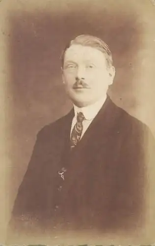 Vintage studio photography atelier photographers anonymous person portrait elegant gentleman photo