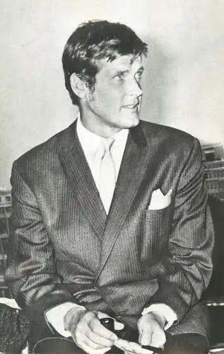 Cinema film star actor Roger Moore