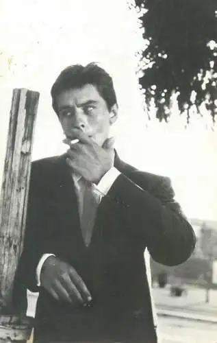 Cinema film star actor Alain Delon