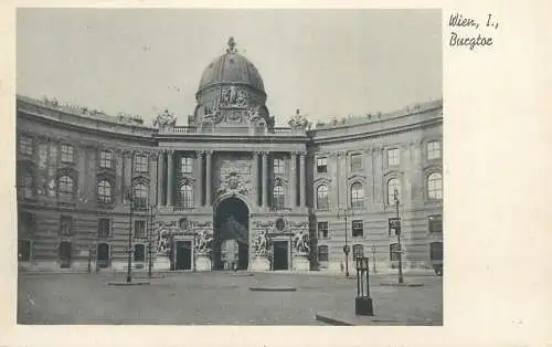Postcard Austria Wien Burgtor