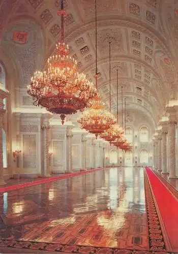 Russia Moscow Kremlin Palace St George's Hall
