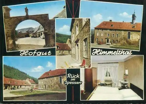 Germany Aschaffenburg Hofgut Himmelthal Ruck im Spessart multi view