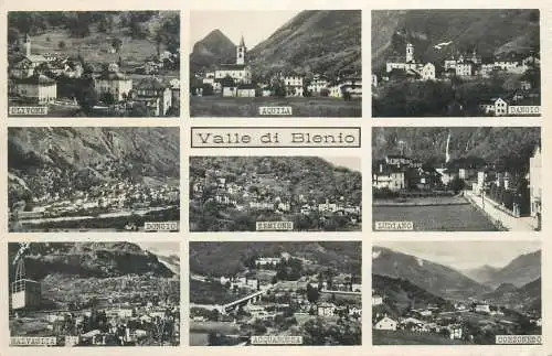 Switzerland Blennio Valley multi view