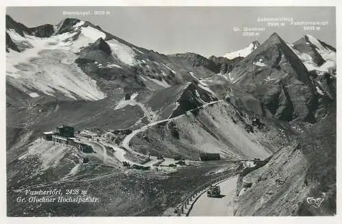 Austria Grossglockner Hochalpenstrasse Fushertorl Brennkogel