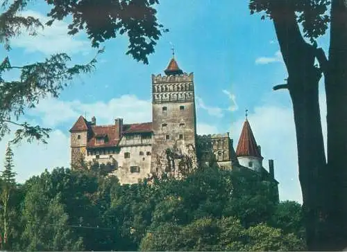 Romania Bran Cetatea monument istoric sec XIV