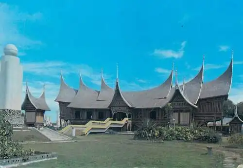 Indonesia West Sumatra Museum Negeri Sumatera Adityawarman Museum typical architecture